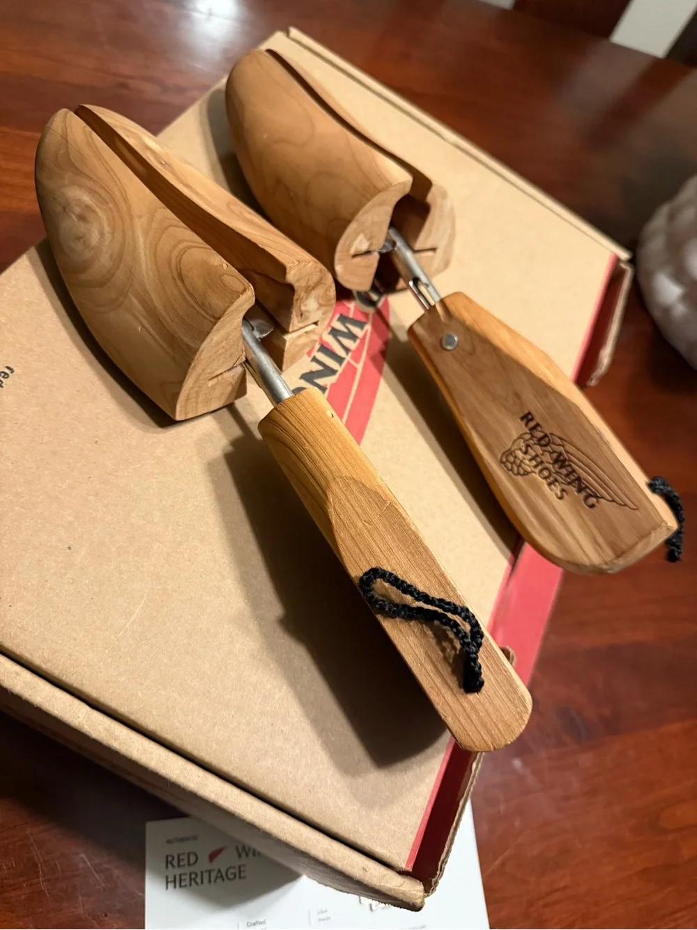 Red Wing Shoes Brown Leather Lace-Up Work Boots